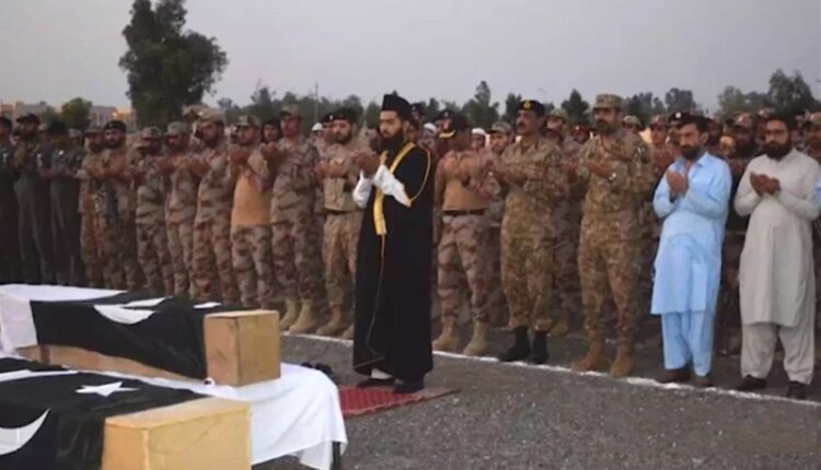 ژوب گیریژن اور سوئی میں دہشت گرد حملوں کے شہداء کی نماز جنازہ ادا کردی گئی