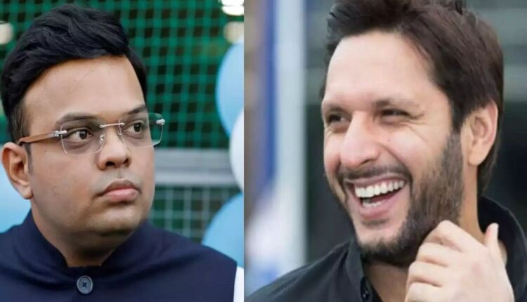 پاکستان کی سکیورٹی سے متعلق بیان، شاہد آفریدی نے جے شاہ کو منہ توڑ جواب دیدیا