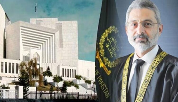 پراپرٹی کیس،عدالتی وقت ضائع کرنے پر وکیل کو5 ہزار جرمانہ عائد،جرمانے کی رقم اپنی مرضی کے خیراتی ادارے میں جمع کروا کر رسید پیش کریں،چیف جسٹس قاضی فائزعیسیٰ