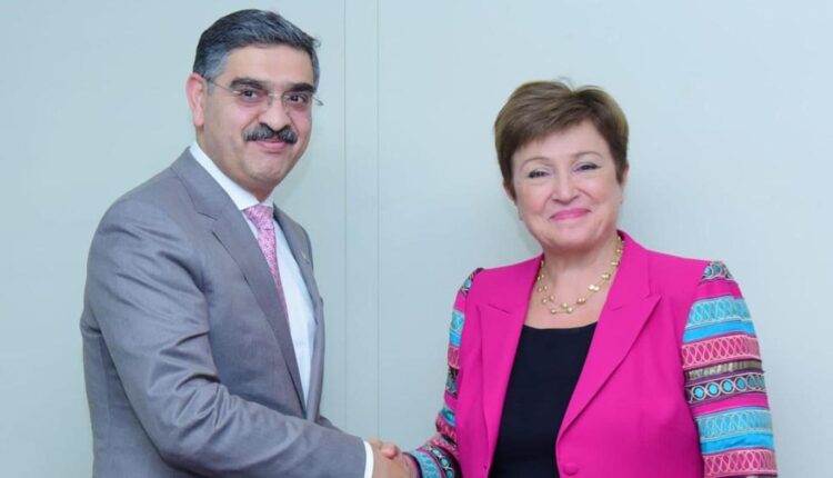 نگران وزیراعظم کی آئی ایم ایف کی منیجنگ ڈائریکٹر کرسٹالینا جارجیوا سے ملاقات