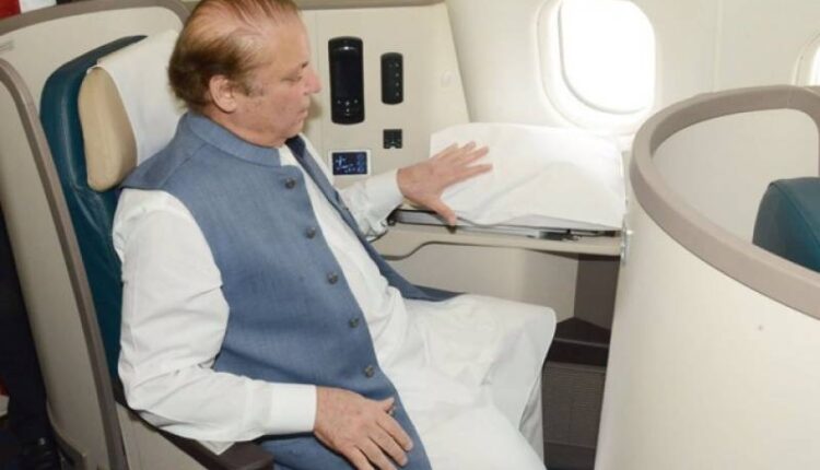 سابق وزیراعظم نواز شریف کا طیارہ 21 اکتوبر کو دوپہر 12 بجے لاہور میں لینڈ کریگا