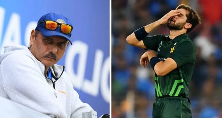 شاہین وسیم اکرم نہیں ہے اسے زیادہ نہیں چڑھانا چاہیے: روی شاستری