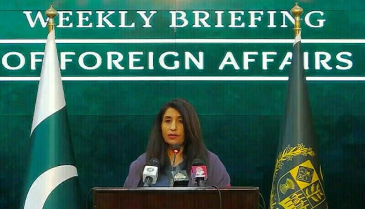 اسرائیلی وزیراعظم کا بیان مسترد،پاکستان مشرق وسطیٰ میں امن کا خواہاں ہے ،ترجمان دفترخارجہ