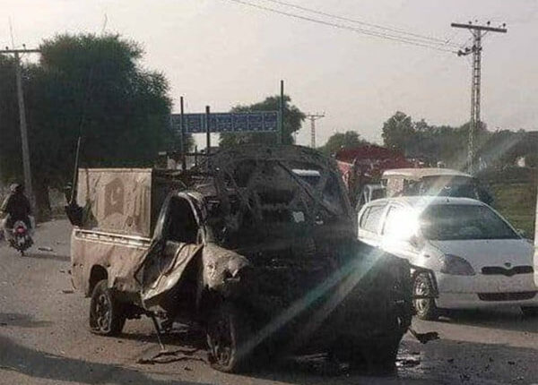 بنوں میں افغان شہری کا خود کش دھماکہ،2شہری شہید،10 زخمی