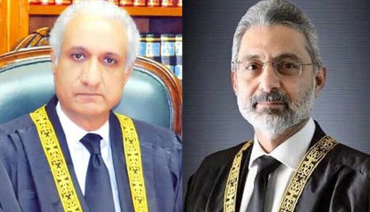 چیف جسٹس قاضی فائز عیسیٰ نے جسٹس اعجاز الاحسن کے خط کا جواب دے دیا