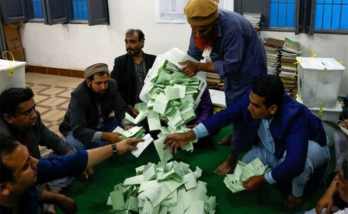 انتخابات کے پرامن انعقاد نتائج آنے کا سلسلہ تاحال جاری