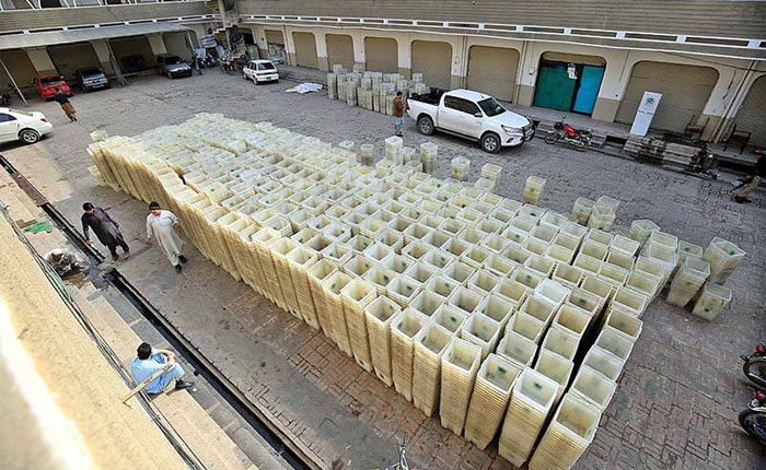 عام انتخابات کے لیے 7 لاکھ بیلٹ باکس کا انتظام مکمل
