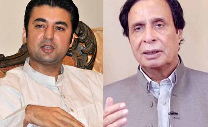 پولیس نے مراد سعیداور پرویز الہی کے وارنٹ گرفتاری حاصل کرلیے