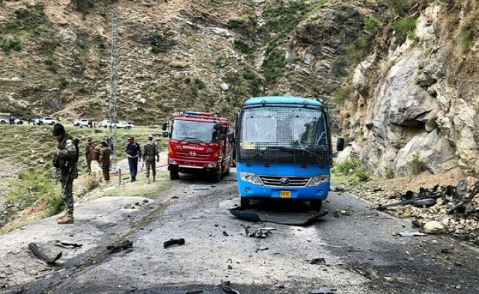 داسو دہشت گردی میں مرنے والے 5 چینی باشندوں کی نعشیں چین پہنچ گئیں