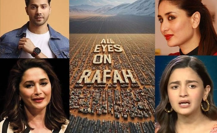 عالیہ بھٹ، کرینہ کپور سمیت دیگر بالی ووڈ اداکار فلسطین کے حق میں بول پڑے