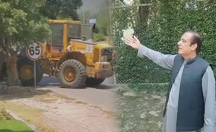 شبلی فراز کی یقین دہانی پر سی ڈی اے نے تجاوزات کیخلاف آپریشن روک دیا‘واپس