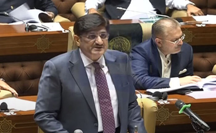 وزیر اعلیٰ سندھ سید مراد علی شاہ نے آئندہ مالی سال 25-2024کیلئے30 کھرب 56 ارب روپے کا بجٹ ایوان میں پیش کردیا