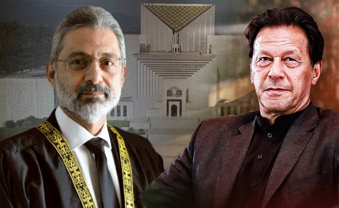 عمران خان نے قاضی فائز عیسیٰ کیخلاف ججز کمیٹی میں درخواست دائر کر دی