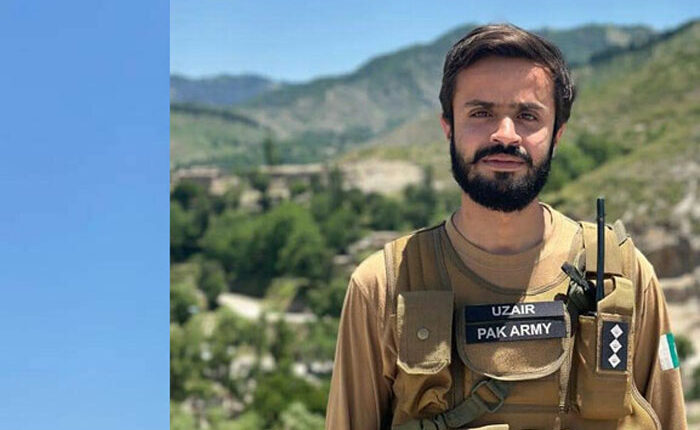 وادی تیراہ میں دہشتگردوں سے فائرنگ کے تبادلے میں زخمی لیفٹیننٹ عزیر محمود ملک سی ایم ایچ پشاور میں شہید ہوگئے