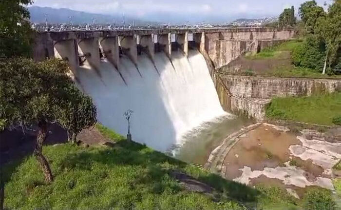 راول ڈیم میں پانی کی سطح بلند ہونے کے بعد سپل وے کھول دیئے گئے