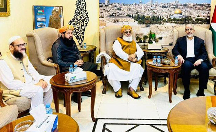 شہید اسماعیل ہنیئہ کا خون رائیگاں نہیں جائے گا،مولانا فضل الرحمان