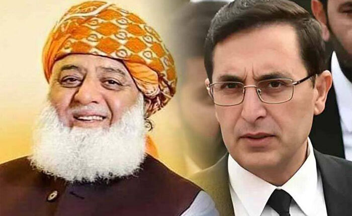 پی ٹی آئی چئیرمین بیرسٹر گوہر کا مولانا فضل الرحمن کو فون‘ امیر منتخب ہونے پر مبارکباد